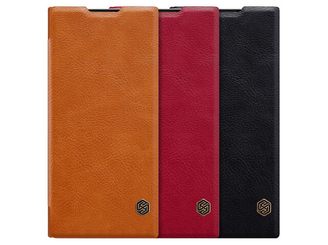 کیف چرمی نیلکین سونی Nillkin Qin Leather Case Sony XA2 Plus