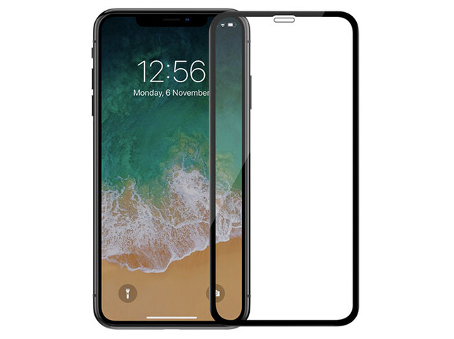 محافظ صفحه نمایش شیشه‌ ای نیلکین آیفون Nillkin 3D CP+ Max Glass Apple iphone XS Max