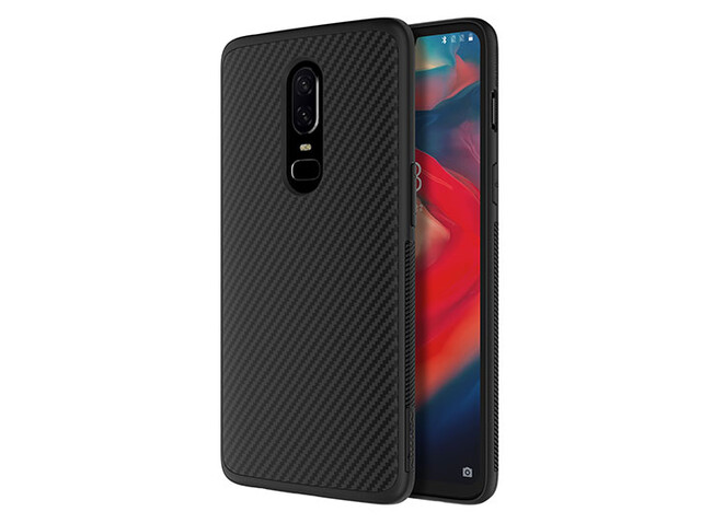 قاب محافظ فیبر کربن نیلکین وان پلاس Nillkin Synthetic Fiber OnePlus 6