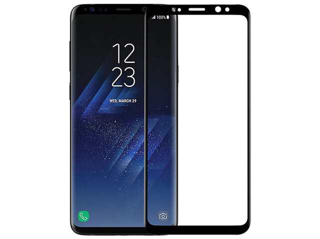 محافظ صفحه نمایش شیشه‌ ای نیلکین سامسونگ Nillkin 3D CP+ Max Glass Samsung Galaxy S9 Plus