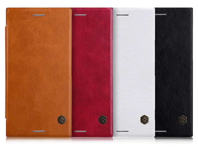 کیف چرمی نیلکین سونی Nillkin Qin Leather Case Sony Xperia XZ Premium