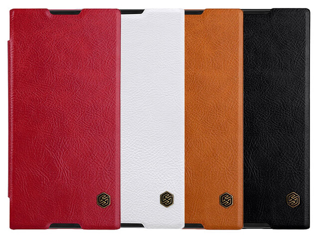 کیف چرمی نیلکین سونی Nillkin Qin Leather Case Sony Xperia XA1 Ultra