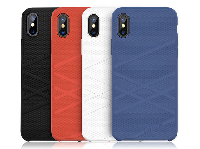 قاب محافظ آیفون Nillkin Liquid Silicone Flex Case Apple iPhone X