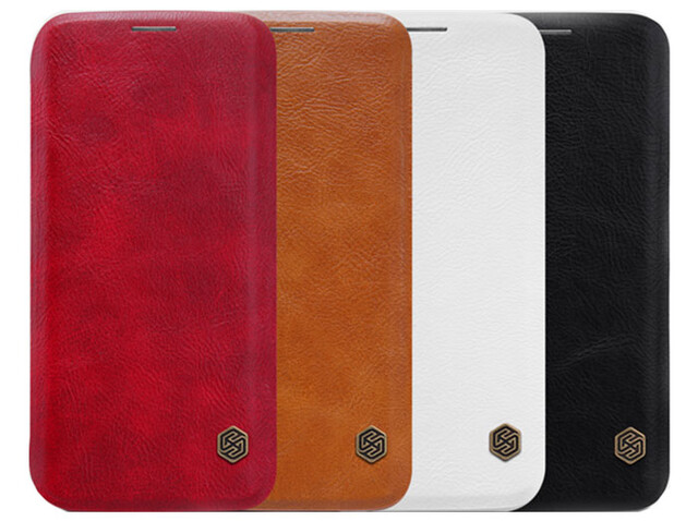 کیف چرمی نیلکین سامسونگ Nillkin Qin Leather Case Samsung Galaxy S7 Edge