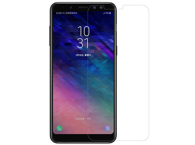 محافظ صفحه نمایش شیشه ای نیلکین سامسونگ Nillkin H+ Pro Glass Samsung Galaxy A8 Plus 2018