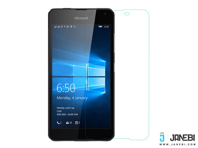 محافظ صفحه نمایش شیشه ای نیلکین Nilkkin H Tempered Glass for Microsoft Lumia 650