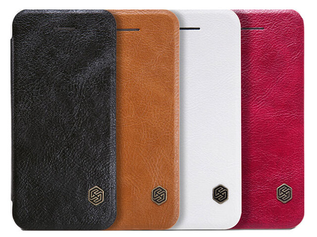 کیف چرمی نیلکین آیفون  Nillkin Qin Leather Case Apple iPhone 5/5S/SE