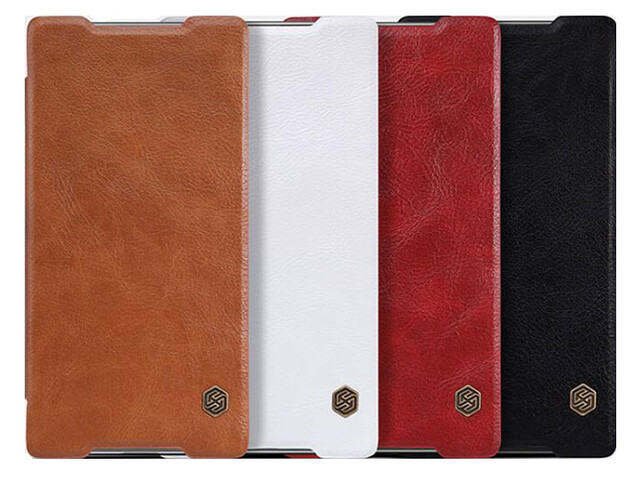 کیف چرمی نیلکین سونی Nillkin Qin Leather Case Sony Xperia Z5 Premium