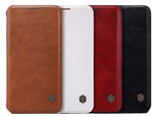 کیف چرمی نیلکین سامسونگ Nillkin Qin Leather Case Samsung Galaxy S6 Edge Plus