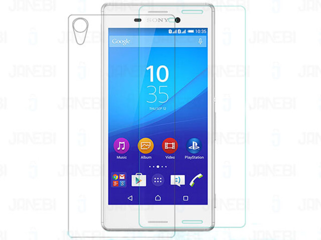 محافظ صفحه نمایش شیشه ای پشت رو Sony Xperia M4 Aqua H مارک Nillkin