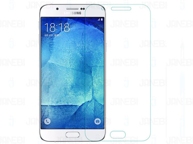 محافظ صفحه نمایش شیشه ای+Samsung Galaxy A8 PE مارک Nillkin