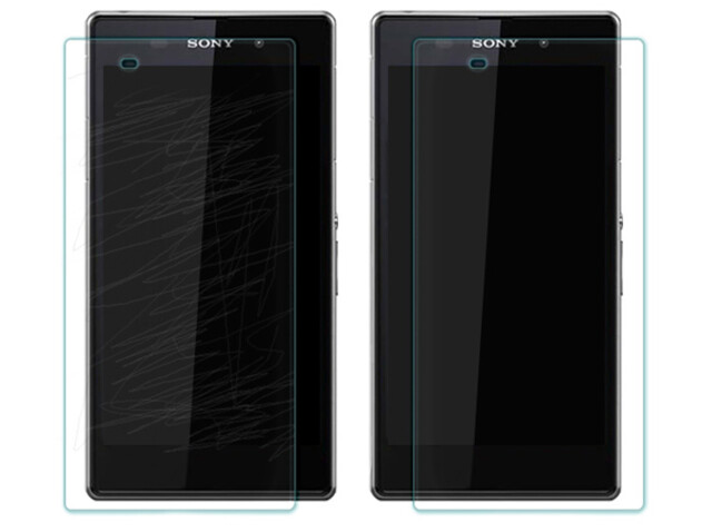 محافظ صفحه نمایش شیشه ای Sony Xperia Z1 مارک Nillkin