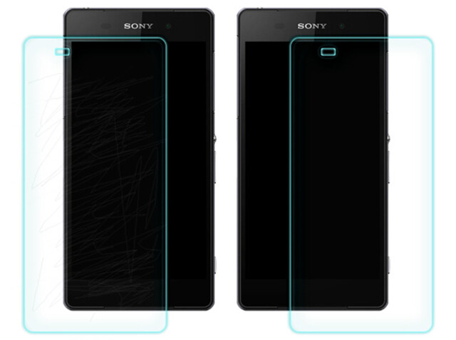 محافظ صفحه نمایش شیشه ای Sony Xperia Z2 مارک Nillkin