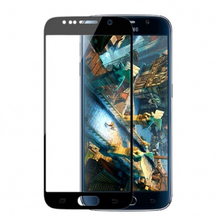 محافظ صفحه نمایش شیشه ای مشکی Samsung Galaxy S6