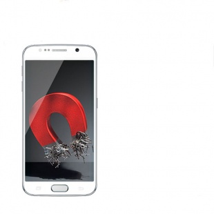 محافظ صفحه نمایش شیشه ای سفید Samsung Galaxy S6 Glass Screen Protector
