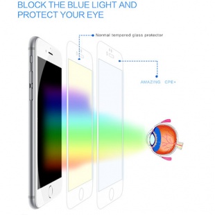 محافظ صفحه نمایش شیشه ای سفید Apple iPhone 6
