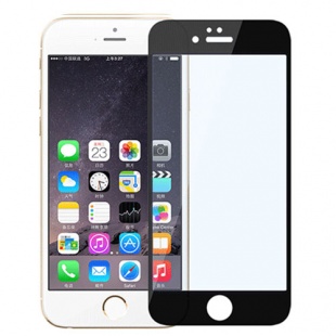 محافظ صفحه نمایش شیشه ای مشکی +Apple iPhone 6 CPE