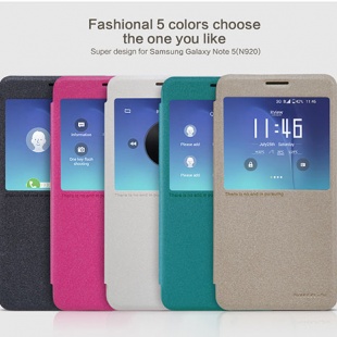 کیف چرمی Samsung Galaxy Note 5 Sparkle