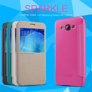 کیف چرمی Samsung Galaxy A8 Sparkle