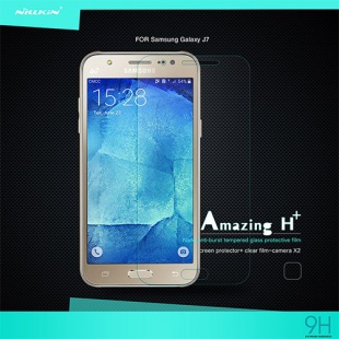 محافظ صفحه نمایش شیشه ای  Galaxy J7 Amazing H
