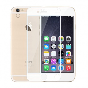 محافظ صفحه نمایش شیشه ای سفید +Apple iPhone 6 Plus Amazing CPE