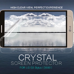LG G3 Stylus（D690） Super Clear Anti-fingerprint Protective Film