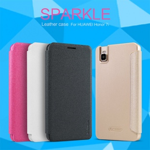 HUAWEI Honor 7i NEW LEATHER CASE- Sparkle Leather Case