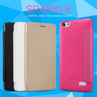 HUAWEI Honor4C NEW LEATHER CASE- Sparkle Leather Cas