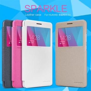 HUAWEI Honor 5X NEW LEATHER CASE- Sparkle Leather Case
