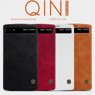 LG V10 Qin leather case