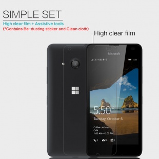 محافظ صفحه نمایش Microsoft Lumia 550 Crystal