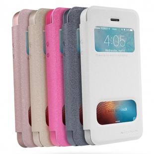 کیف محافظ نیلیکن Nillkin Sparkle Leather Case For iphone SE