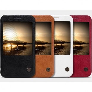 کیف چرمی HUAWEI Ascend G8 Qin leather case