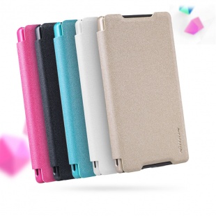 کیف محافظ Sony Xperia Z5 Compact NEW LEATHER CASE- Sparkle