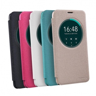 کیف محافظ چرمی نیلکین Nillkin Sparkle Leather Case For Asus Zenfone 2 Laser ZE550KL