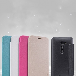 کیف محافظ چرمی نیلکین Nillkin Sparkle Leather Case For Asus Zenfone 2 ZE500CL