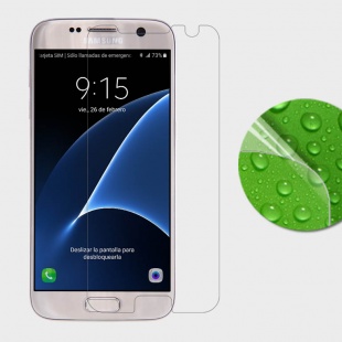 محافظ صفحه نمایش نیلکین Nillkin Super Clear Anti- fingerprint Protective Film For Samsung Galaxy S7