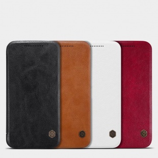 کیف چرمی MOTO G4 Plus Qin leather case