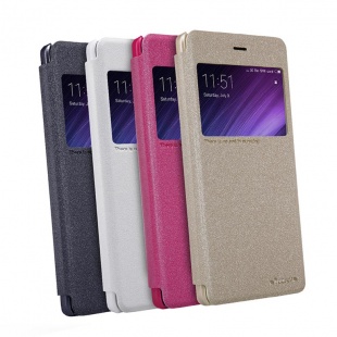 کیف محافظ چرمی نیلکین Nillkin Sparkle Leather Case For Xiaomi RedMi 4