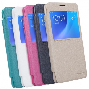 کیف محافظ نیلکین Samsung J5108 Sparkle Leather Case