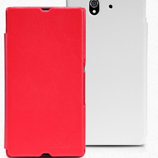 کیف محافظ نیلکین Sony Xperia Z Stylish Leather Case