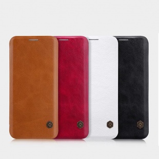 کیف محافظ چرمی نیلکین Nillkin Qin Leather Case For Samsung Galaxy S8 Plus