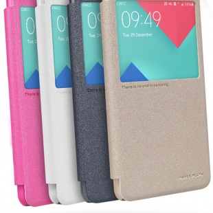 کیف محافظ نیلکین Samsung A5100 Sparkle Leather Case