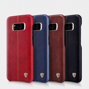 قاب محافظ چرمی نیلکین Nillkin Englon Leather Case For Samsung Galaxy S8 Plus