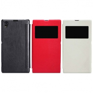کیف محافظ نیلکین Sony Xperia Z1 Stylish Leather Case