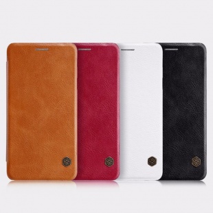 کیف محافظ چرمی نیلکین Nillkin Qin Leather Case For Samsung Galaxy J7 Max