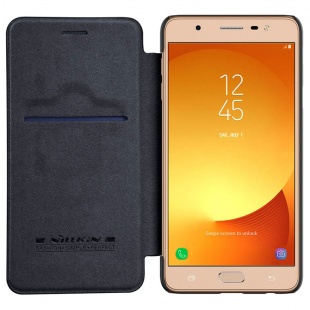کیف محافظ چرمی نیلکین Nillkin Qin Leather Case For Samsung Galaxy J7 Max