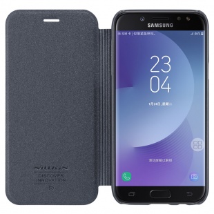 کیف محافظ چرمی نیلکین Nillkin Sparkle Leather Case For Samsung Galaxy J5 2017