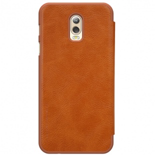 کیف محافظ چرمی نیلکین Nillkin Qin Leather Case For Samsung Galaxy J7 Plus