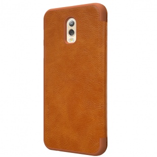 کیف محافظ چرمی نیلکین Nillkin Qin Leather Case For Samsung Galaxy J7 Plus